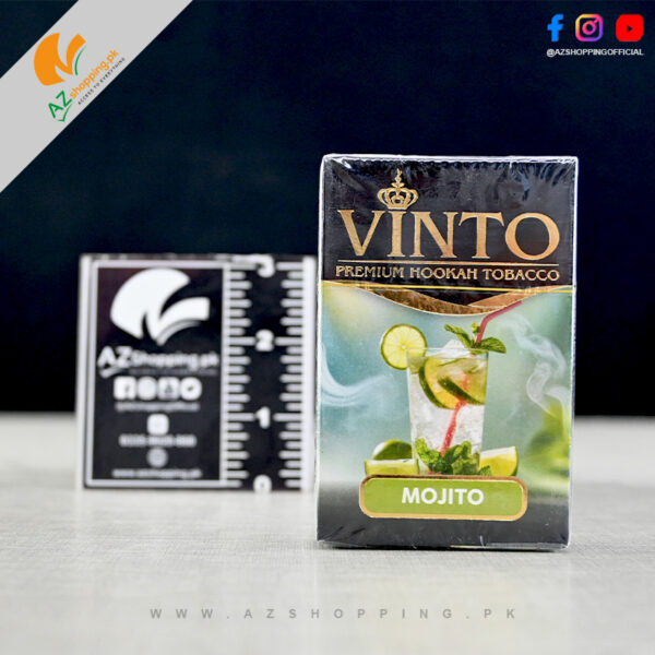 Vinto – Premium Hookah Tobacco Mojito Flavour – 50 Gram