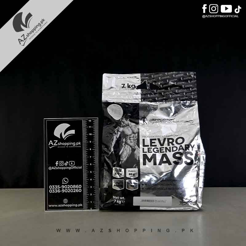 1 Kevin - Levrone Levro Legendary Mass High-Calorie Weight Gainer - 7kg, 70 Servings - Image 1