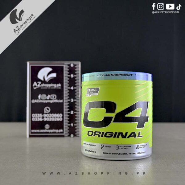 C4 - Cellucor Original Pre-Workout Icy Blue Raspberry - 30 Servings/282g