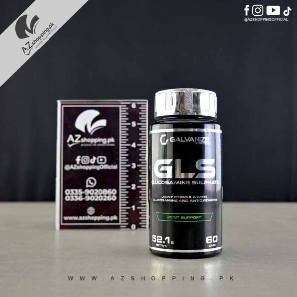Galvanize - Nutrition GLS Glucosamine Sulphate 60 Caps - Joint Formula & Antioxidants
