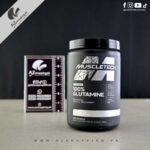 MuscleTech - Platinum 100% Glutamine Powder Unflavored Pure L-Glutamine Post-Workout Muscle Recovery Supplement - 300g, 60 Servings