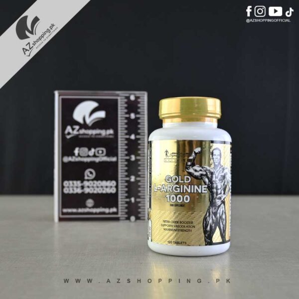 Kevin – Levrone Gold L-Arginine Nitric Oxide Booster & Muscle Pump Supplement 1000mg – 120 Tablets
