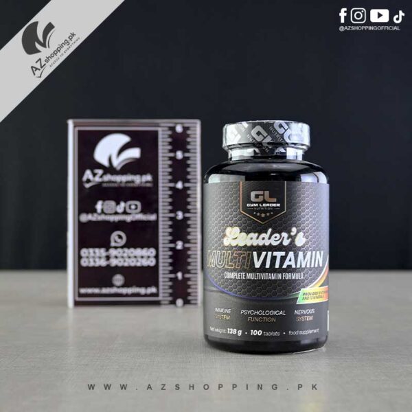 Gym Leader - Nutrition Leader's Multivitamin Complete Multivitamin Formula - 100 Tablets