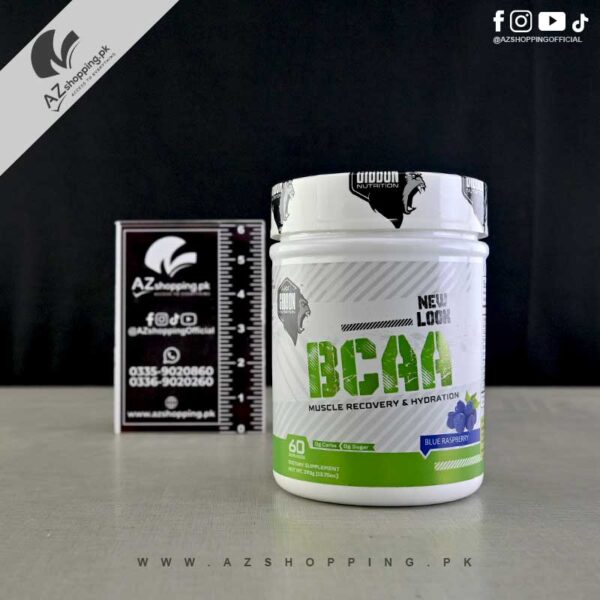 BCAA - Gibbon Nutrition White Series- Blue Raspberry 60 Servings
