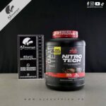 MuscleTech - Nitro Tech 4lbs Milk Chocolate Ultimate Muscle Building Whey
