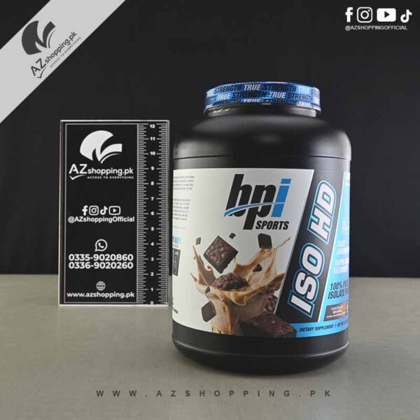 Bpi Sports - ISO HD 100% Pure Isolate Protein Chocolate Brownie 4.9 Lbs