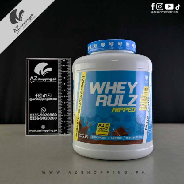 Whey Rulz Ripped - Muscle Rulz 4lbs Ultimate Ripped Formula