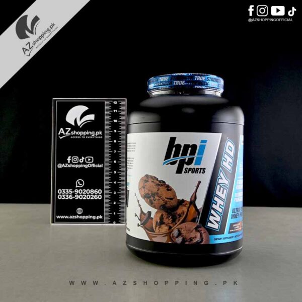 BPI Sports - Whey HD 50 Servings 4lbs Premium Protein for Lean Muscle Growth