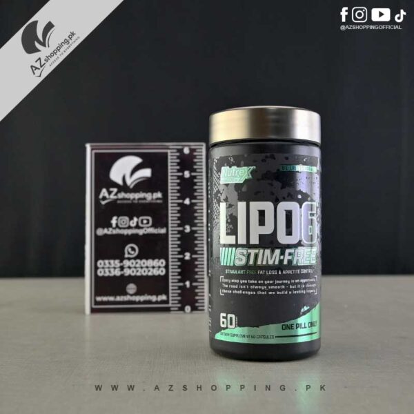 Nutrex Research - Lipo-6 Stim Free Fat Loss & Appetite Control, 60 Capsules