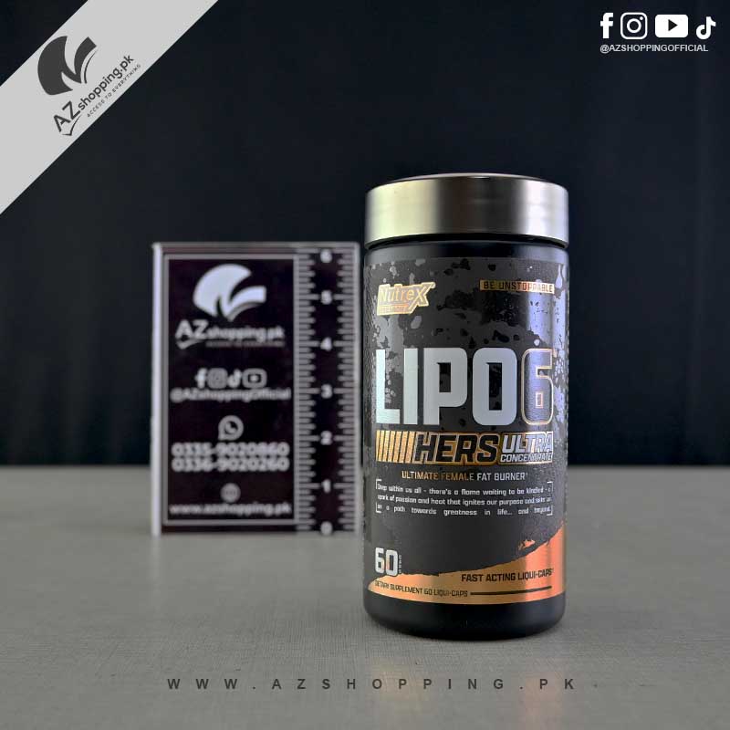 2 Lipo-6 Hers Ultra Concentrate 60 Caps By Nutrex Research - Image 1