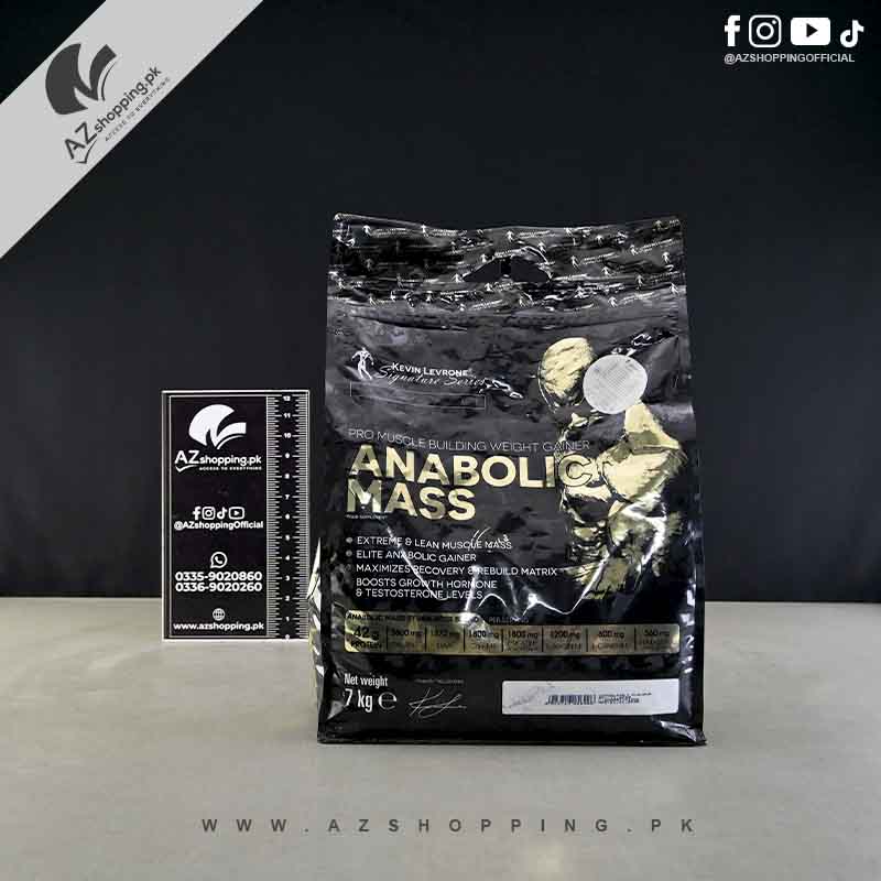 2 Kevin Levrone - Anabolic Mass Pro Muscle Building Weight Gainer – 7kg - Image 1