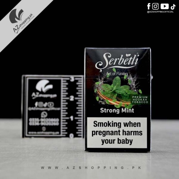 Serbetli – Hookah Tobacco Strong Mint flavor – 50g